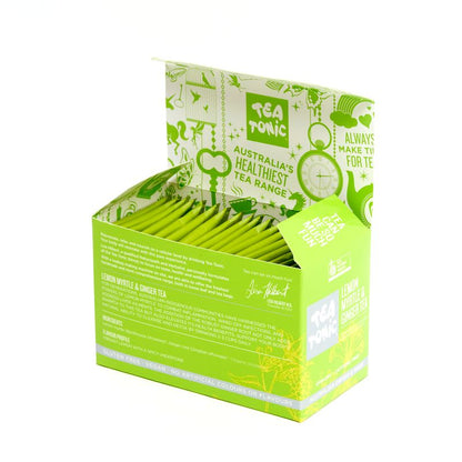Lemon Myrtle & Ginger Tea - 20 Teabags Box Organic