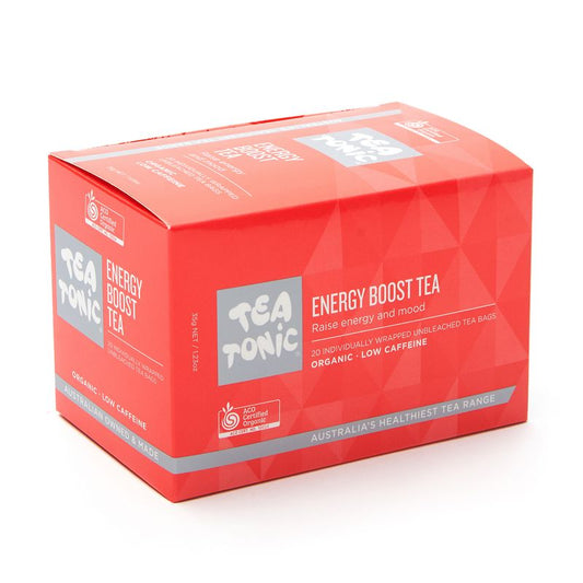 Energy Boost Tea - 20 Teabag Box Organic